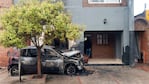 El auto fue arrasado por el fuego. Foto: Jorge Ybañez/El Doce.