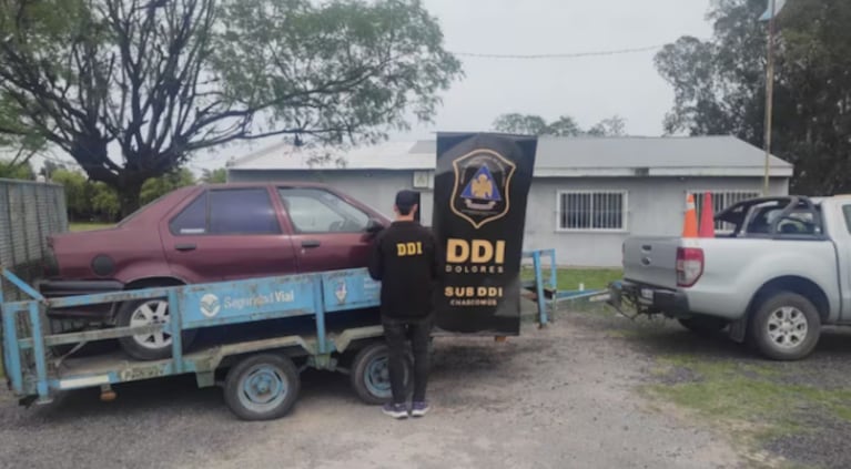 El auto fue secuestrado en las últimas horas.
