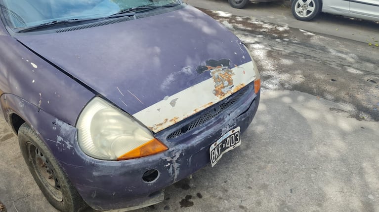 El auto fue secuestrado y el hombre quedó detenido algunas horas.