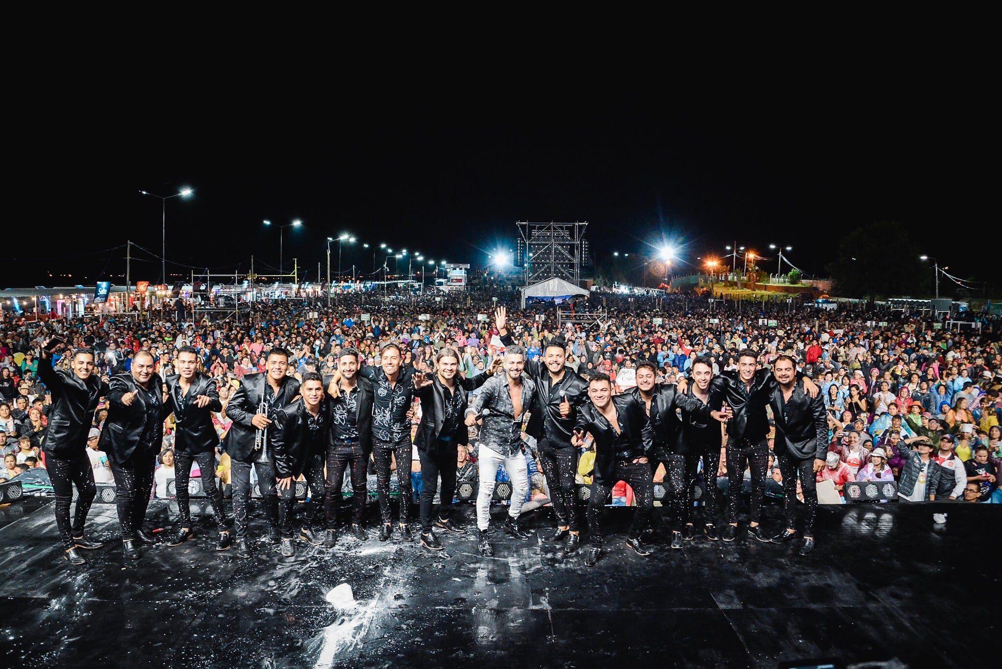 El autódromo de La Rioja festejó el carnaval con Neno y David. Foto: Juan Luna.