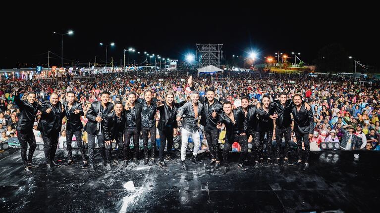 El autódromo de La Rioja festejó el carnaval con Neno y David. Foto: Juan Luna.