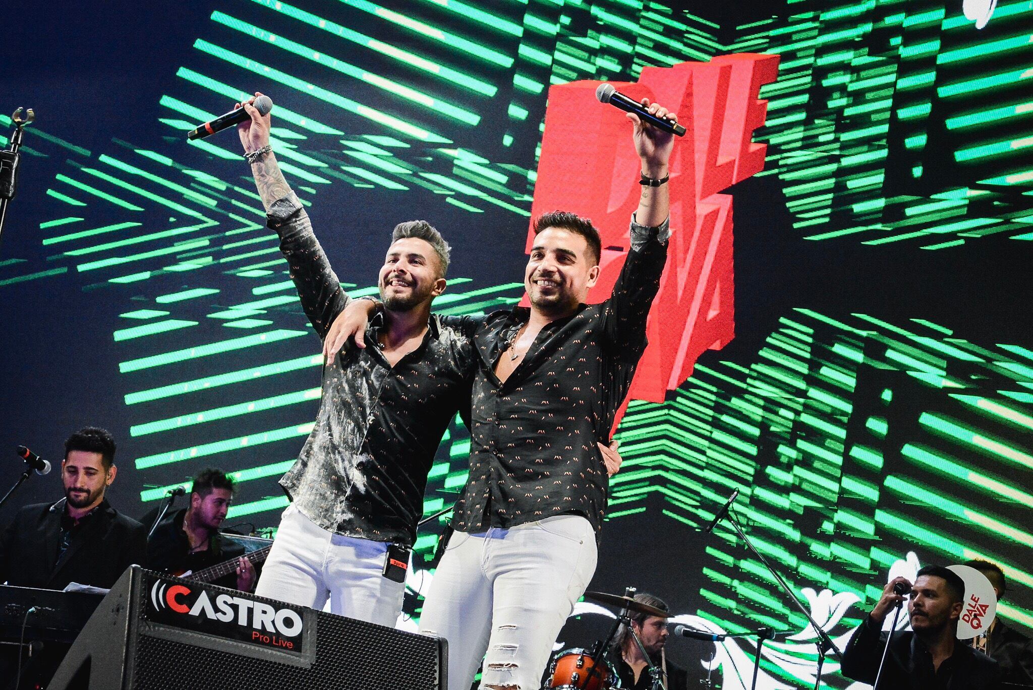 El autódromo de La Rioja festejó el carnaval con Neno y David. Foto: Juan Luna.