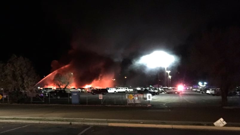 El avión cayó a un kilómetro de la pista del aeropuerto de Elko, en Nevada.