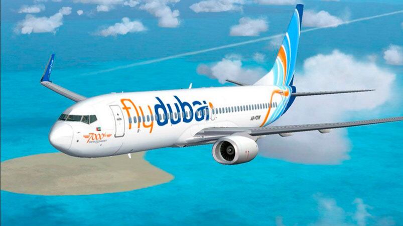 El avión de Fly Dubai cayó en la zona sur de Rusia.