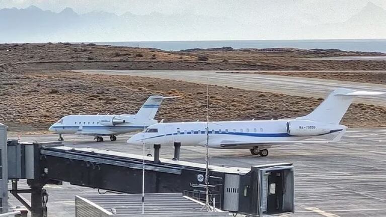 El avión ruso estuvo 24 horas en El Calafate.