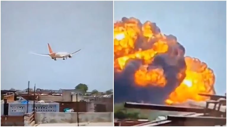 El avión se desplomó a las 13:30 del jueves cuando salía rumbo a Londres.