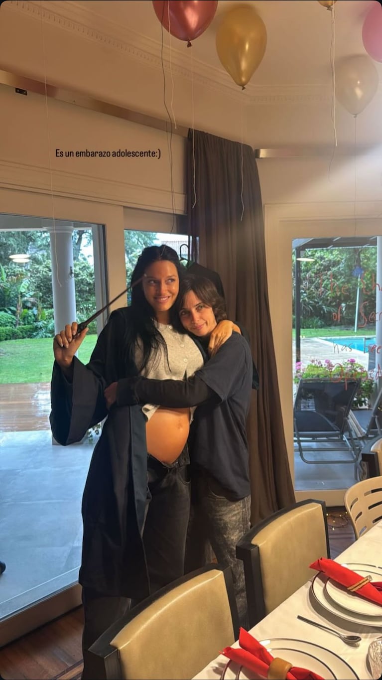 El baby shower de Oriana Sabatini