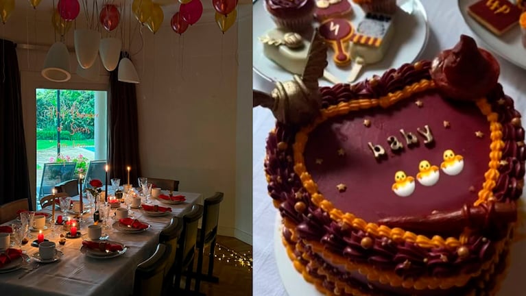 El baby shower de Oriana Sabatini.