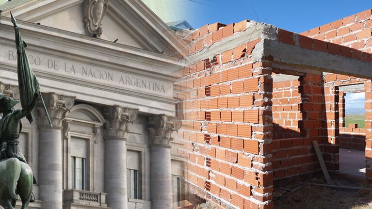El Banco Nación anunció una nueva línea de créditos hipotecarios.