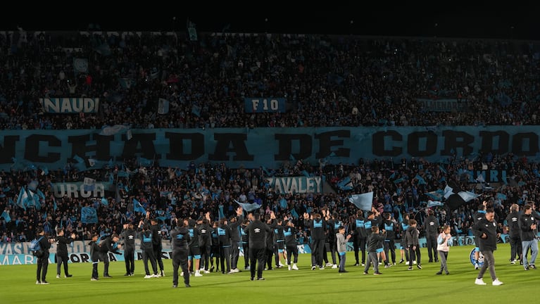 El banderazo de Belgrano previo al clásico con Talleres.