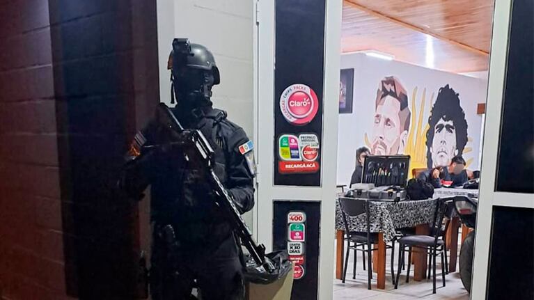 El bar desde el que vendían droga.