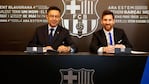 El Barcelona FC hizo oficial la extensión del contrato del argentino Lionel Messi.