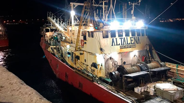 El barco Altalena donde ocurrió el abuso.