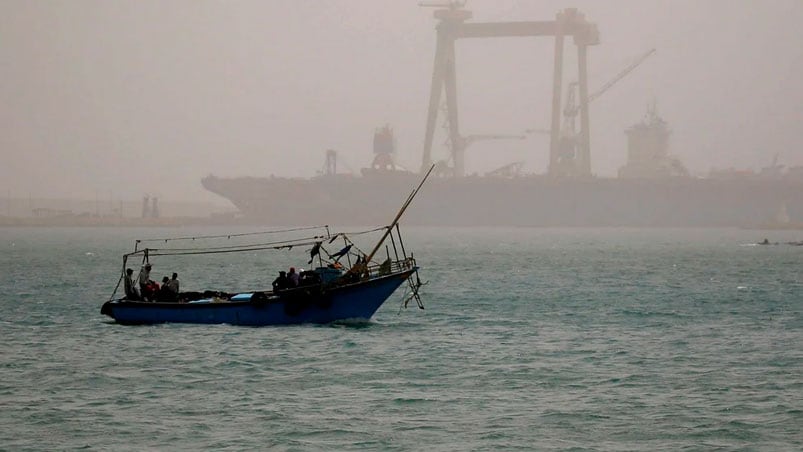 El barco apareció sin rumbo y con 20 cadáveres. Foto ilustrativa.