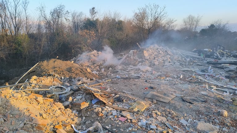 El basural apuntado por el olor nauseabundo en la zona norte de Córdoba.