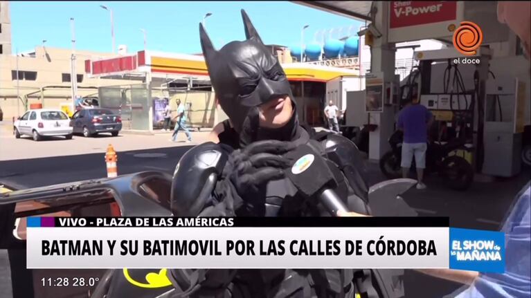 El batimovil solidario recorre las calles de Córdoba