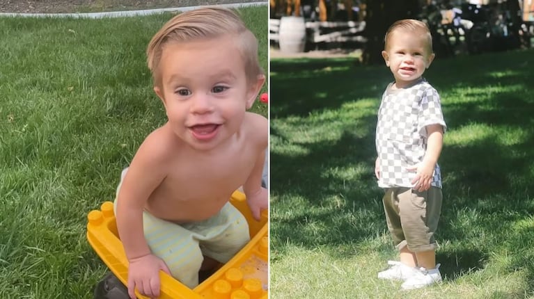El bebé de un año sufrió una fractura de cráneo mortal. (Fotos: Instagram/@lindsaymdewey)
