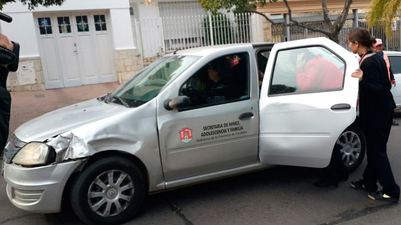 El bebe maltratado quedó a cargo de su abuela (Foto: Sebastián Pfaffen /El Doce)