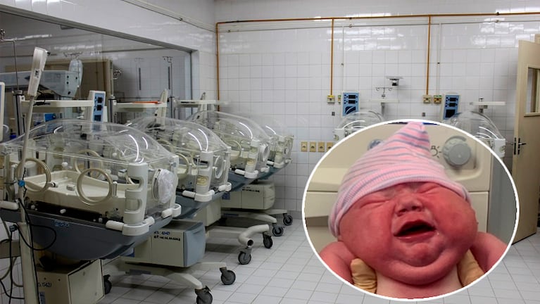El bebé se convirtió en un récord de peso en los últimos tres años en el hospital de Tennesee.