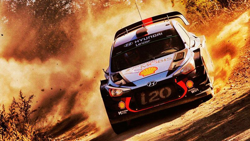 El belga Neuville quedó a tiro del líder Evans.