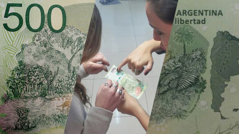 El billete trae algunas curiosidades en su diseño.