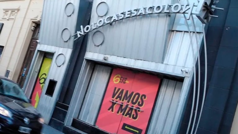 El boliche de Río Cuarto donde denunciaron acto de discriminación. Foto: Puntal.