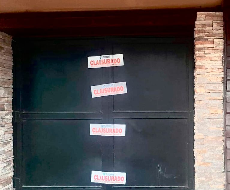 El boliche fue clausurado tras el crimen. Foto. Madryn Ahora.