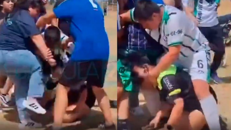 El brutal ataque a una árbitra en una liga amateur de Bahía Blanca.
