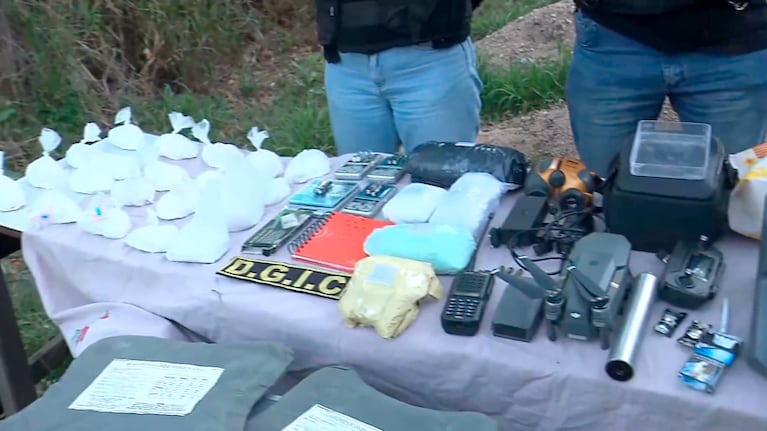 El búnker de venta de droga fue descubierto en Cooperativa Los Paraísos.