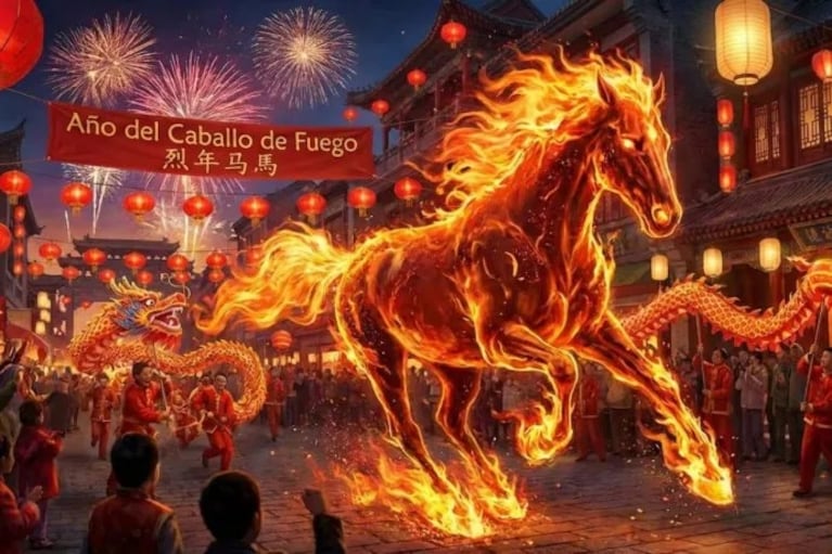 El caballo de fuego es el animal que marcará el 2026.
