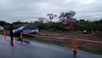 El cadáver del chofer estaba tirado a unos 50 metros del colectivo y con el cráneo aplastado.