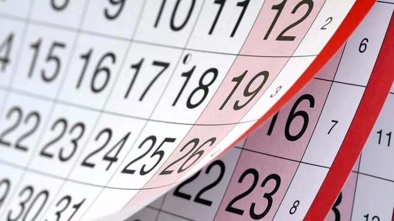 El calendario ofrece un nuevo finde largo después de algunos meses.