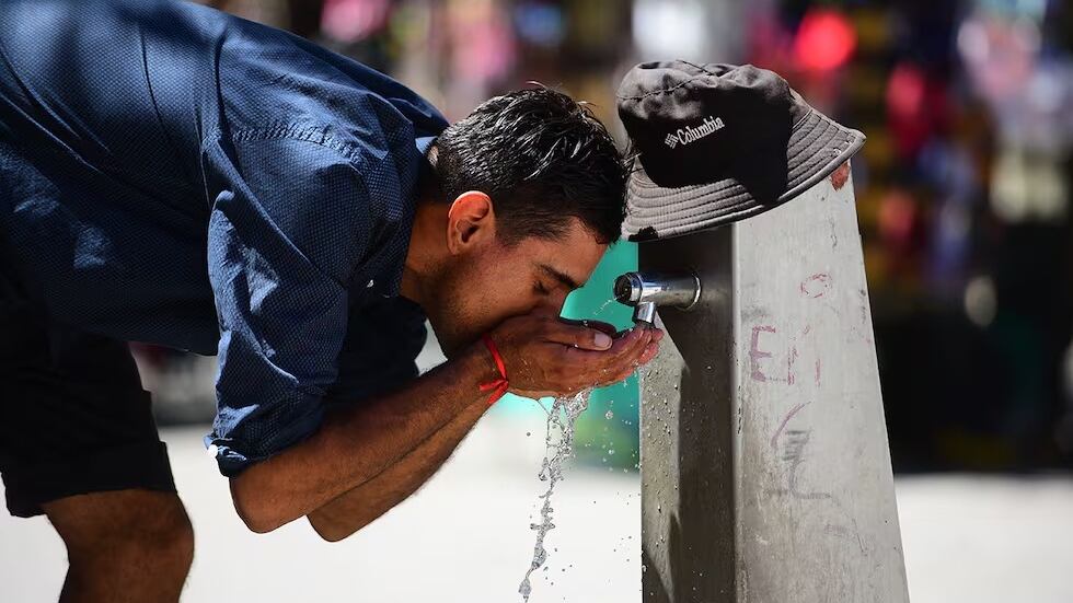 El calorón extremo. 
