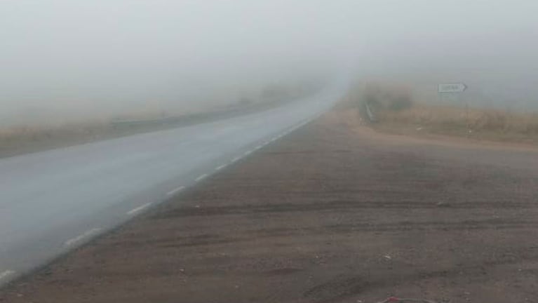 El Camino de las Altas Cumbres estuvo cortado algunas horas por niebla.