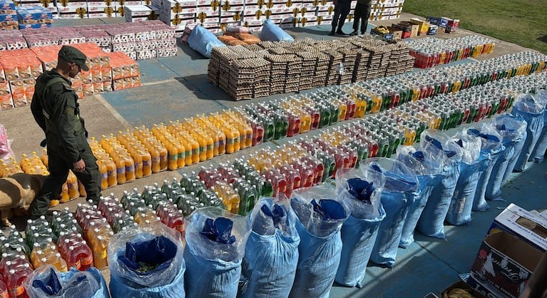 El camión fue requisado en la autovía Córdoba-Rosario.