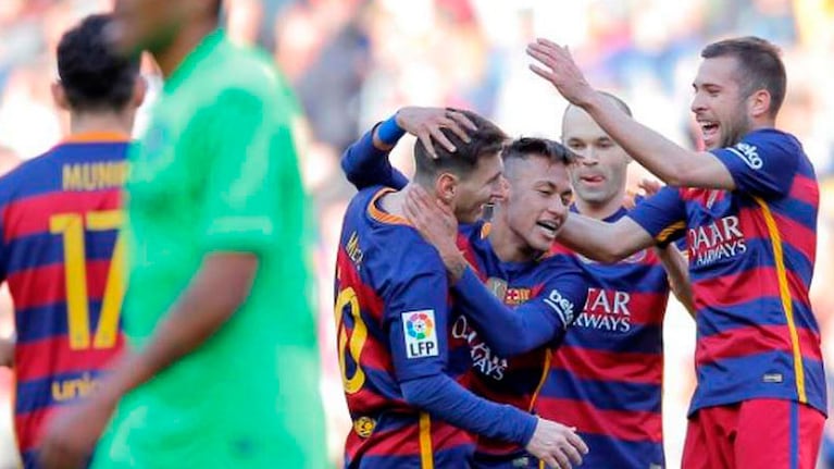 El Camp Nou vivió otra fiesta con la goleada de Barsa ante el Getafe