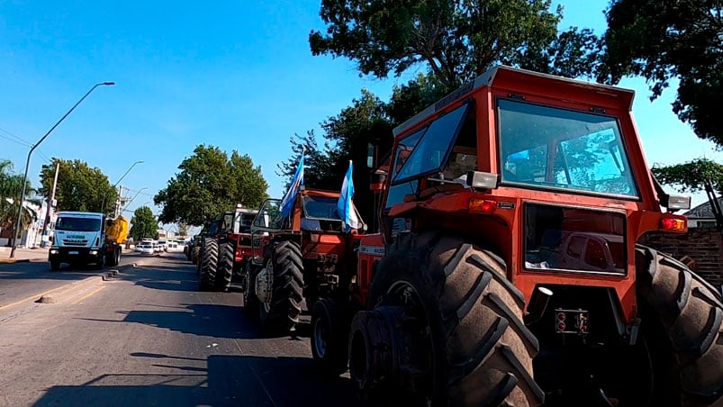 El campo en las calles de la ciudad.