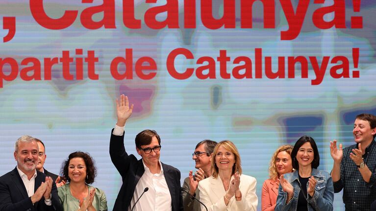El candidato del Partido Socialista de Cataluña (PSC), Salvador Illa. REUTERS/Nacho Doce