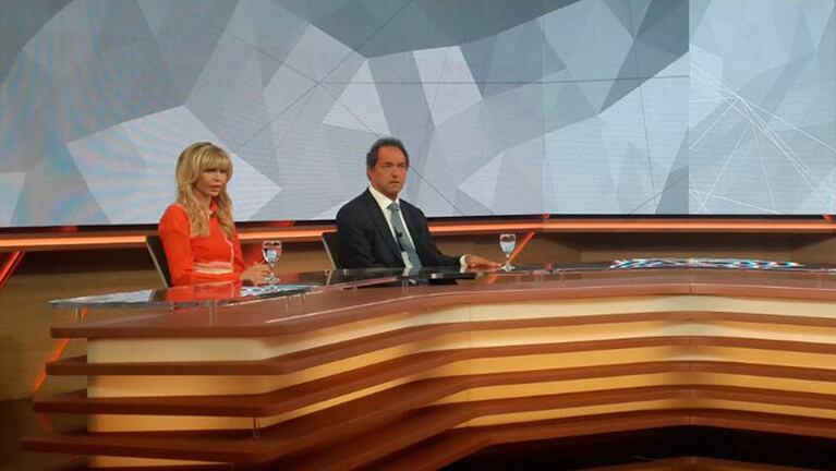 El candidato habló con Telenoche Buenos Aires. 