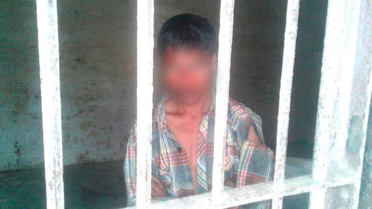 El caníbal fue detenido. Foto: Hindustan Times