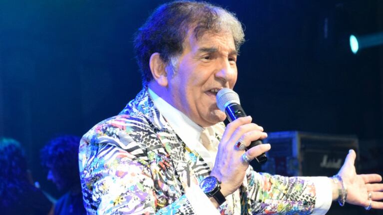El cantante es uno de los mejores showman de la música de Córdoba