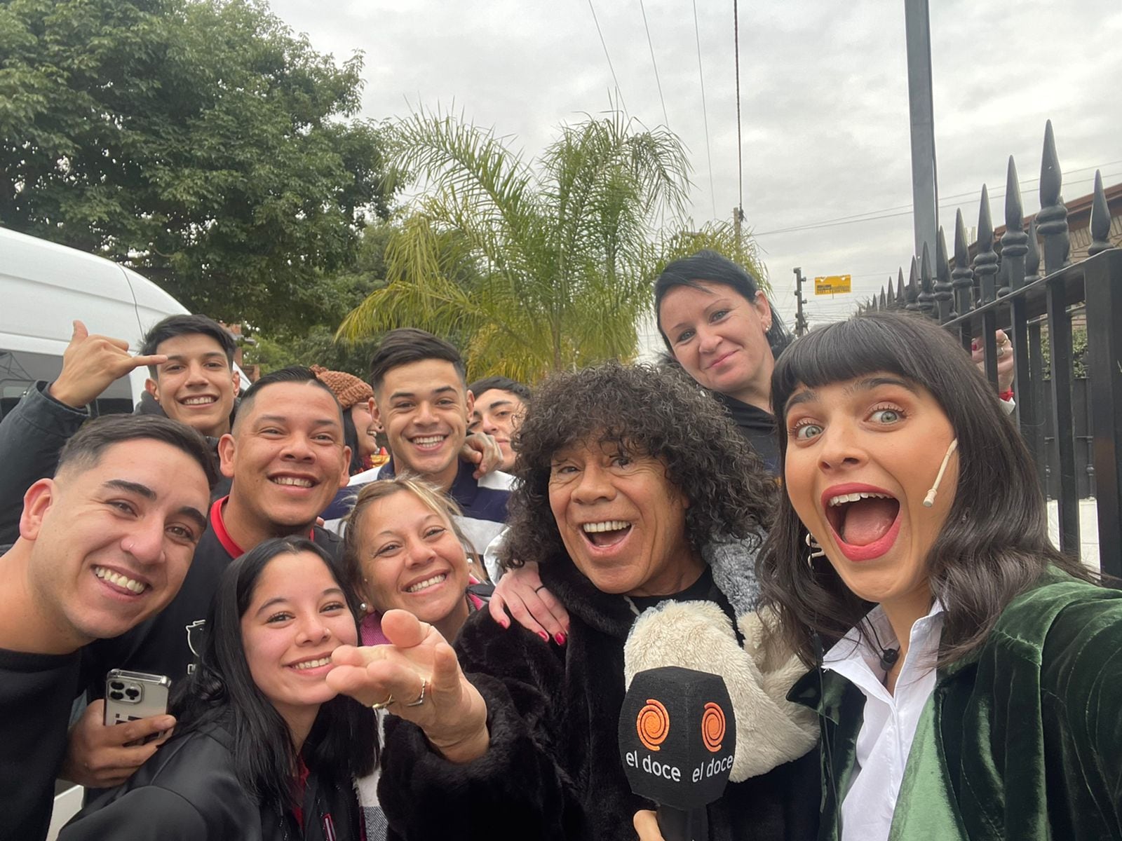 El cantante ya se encuentra en Córdoba tras su show en el Obelisco.