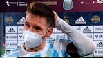 El capitán del seleccionado nacional no pudo contener las lágrimas.