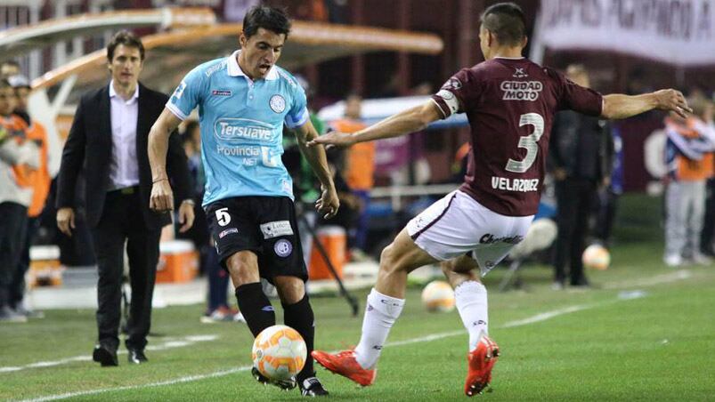 El capitán Farré, autor de un fatídico gol en contra. Foto: @belgrano