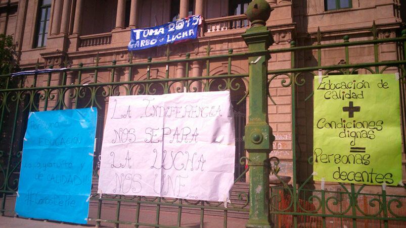 El carbó levantó la toma por las elecciones y hoy retomaron el reclamo. Foto: Paula Fernández.