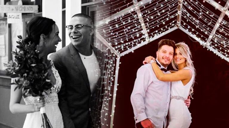 El Carli y El Wacho, dos de los que celebraron San Valentín en sus redes.