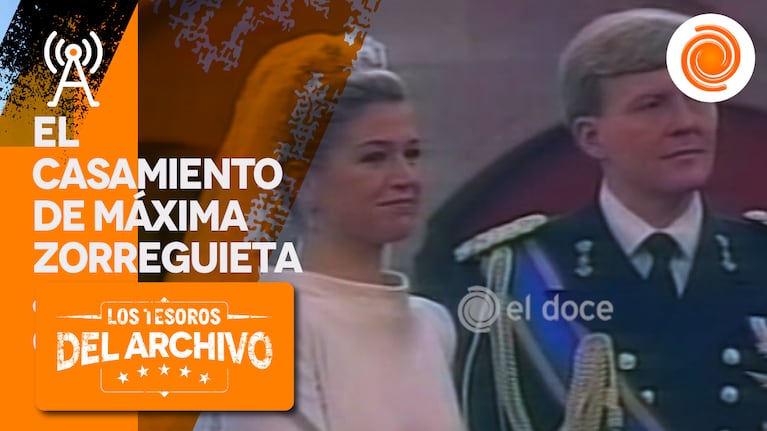 El casamiento de Máxima y Guillermo se realizó en 2002.