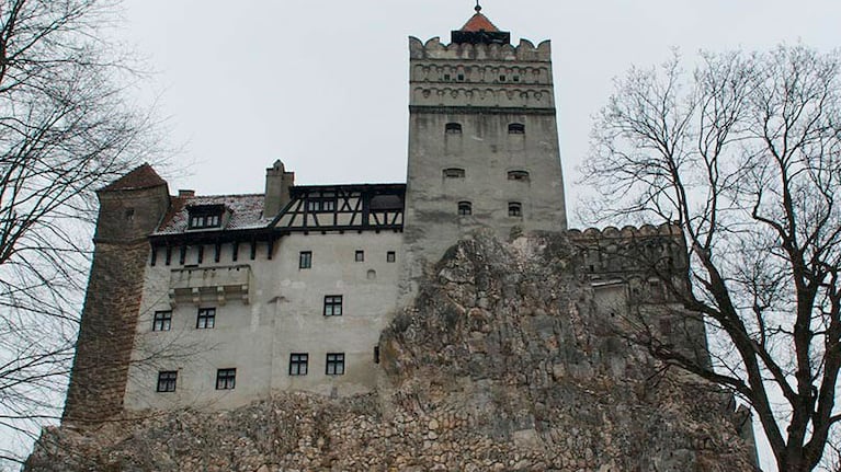 El castillo de Drácula en Rumania.