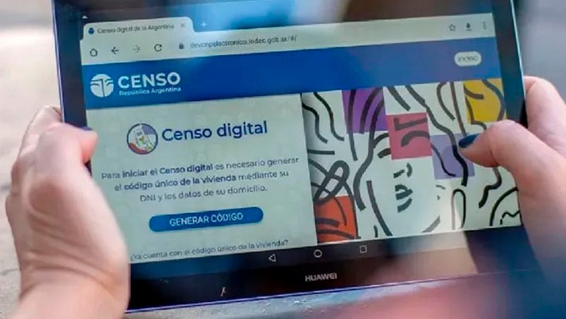 El Censo presencial se realizará el 18 de mayo en todo el país. 