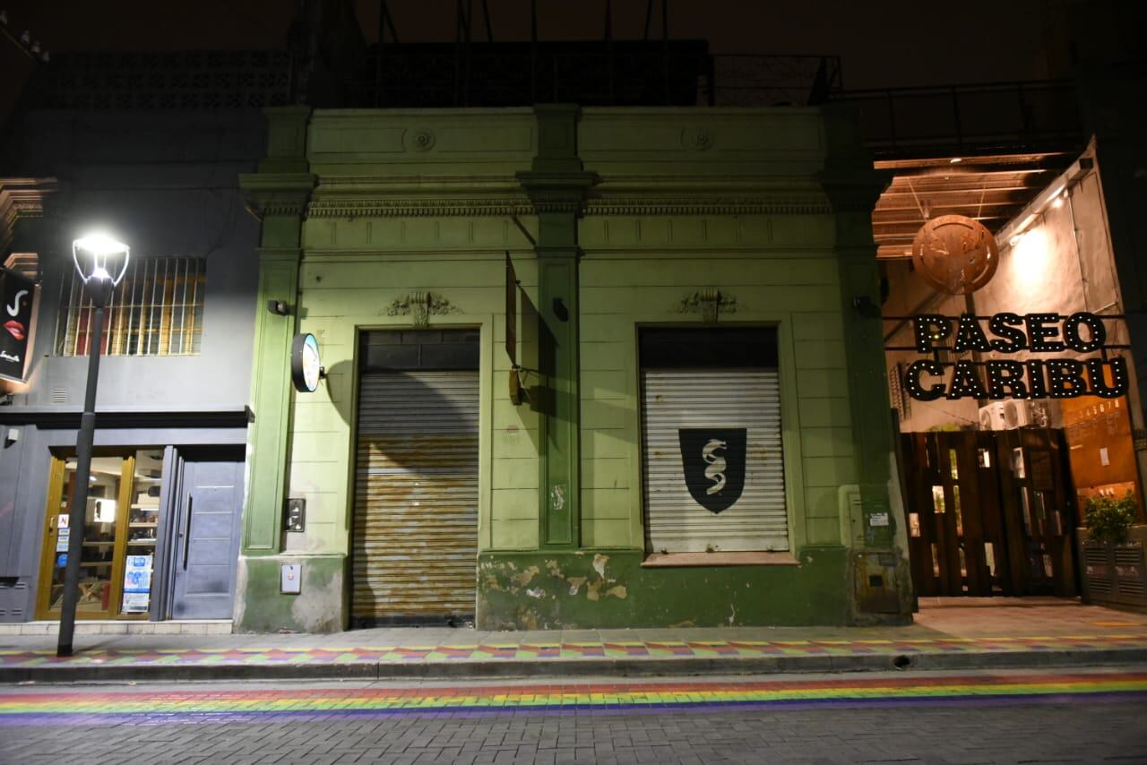 El centro de Córdoba, casi desierto por la cuarentena. Foto: Lucio Casalla / ElDoce.tv.